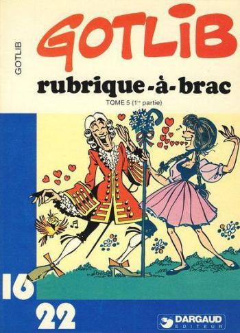 Couverture de l'album Rubrique-à-brac (16/22) - 10. Tome 5 (1re partie)