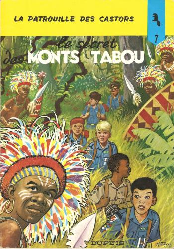 Couverture de l'album La Patrouille des Castors - 7. Le secret des Monts Tabou