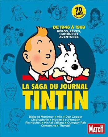 Couverture de l'album La Saga du journal Tintin (One-shot)