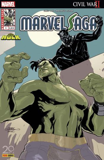 Couverture de l'album Marvel Saga (V3) - 6. Hulk : Civil War II
