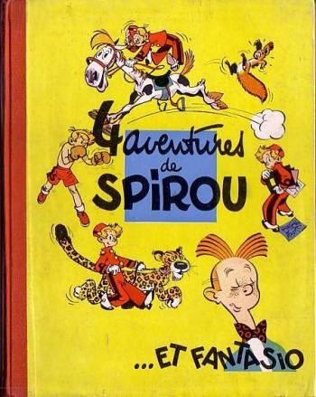 Couverture de l'album Spirou et Fantasio - 1. 4 aventures de Spirou... et Fantasio