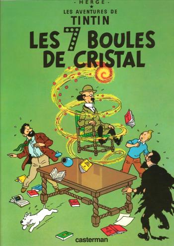 Couverture de l'album Les Aventures de Tintin - 13. Les 7 Boules de cristal