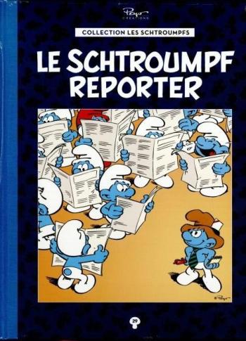 Couverture de l'album Les Schtroumpfs (Collection Hachette) - 29. Le Schtroumpf reporter