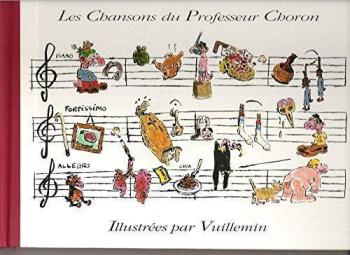 Couverture de l'album Les Chansons du professeur Choron (One-shot)