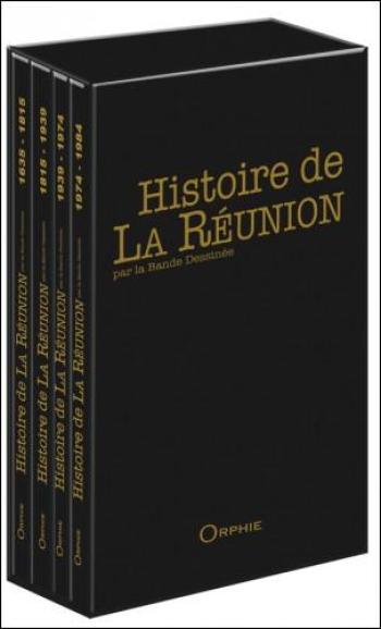 Couverture de l'album Histoire de la Réunion par la bande dessinée - COF. Histoire de la Réunion par la bande dessinée