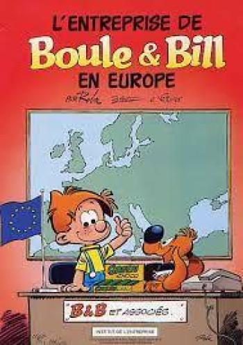 Couverture de l'album Boule & Bill (Publicitaires) - HS. L'Entreprise de Boule & Bill en Europe