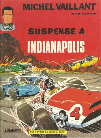 Couverture de l'album Michel Vaillant - 11. Suspense à Indianapolis