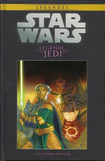 Couverture de l'album Star Wars (Collection Hachette) - 8. La Légende des Jedi - V La guerre des Sith