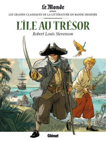 Couverture de l'album Les Grands Classiques de la littérature en BD (Le Monde) - 2. L'Île au trésor