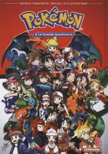 Couverture de l'album Pokémon - La Grande Aventure (Kurokawa) - HS. Recueil d'illustrations