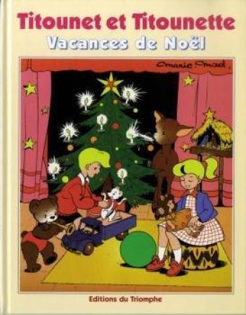 Couverture de l'album Titounet et Titounette (Triomphe) - 12. Vacances de noël