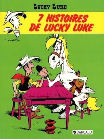 Couverture de l'album Lucky Luke (Lucky Comics / Dargaud / Le Lombard) - 15. 7 Histoires de Lucky Luke