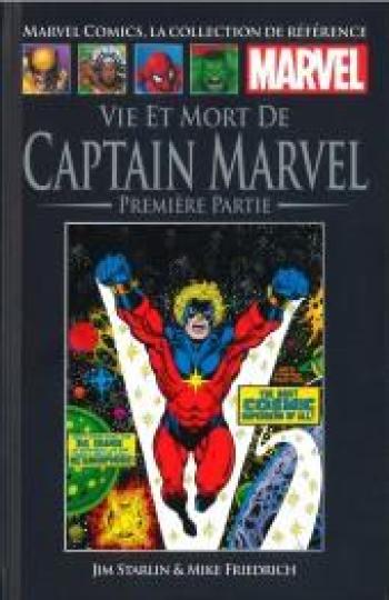 Couverture de l'album Marvel Comics - La Collection de référence (Début de frise) - 22. Vie et Mot de Captain Marvel - Première Partie
