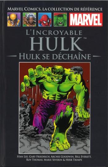 Couverture de l'album Marvel Comics - La Collection de référence (Début de frise) - 12. L'Incroyable Hulk - Hulk se Déchaîne