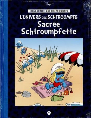 Couverture de l'album Les Schtroumpfs (Collection Hachette) - 30. Sacrée Schtroumpfette