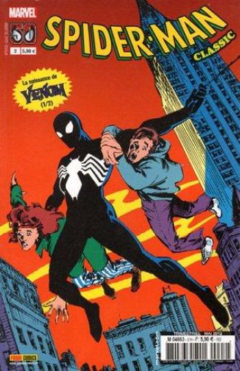 Couverture de l'album Spider-Man Classic - 2. La naissance de Venom (1/2)
