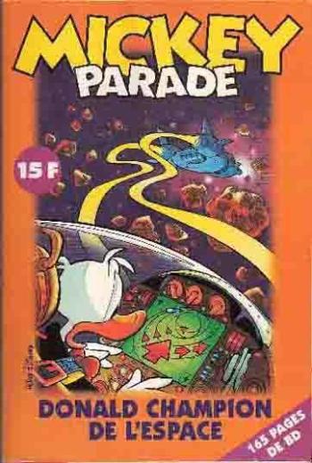 Couverture de l'album Mickey Parade - 224. Donald champion de l'espace