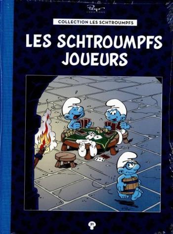 Couverture de l'album Les Schtroumpfs (Collection Hachette) - 31. Les schtroumpfs joueurs