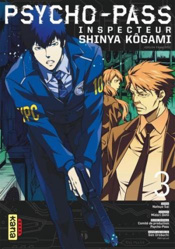 Couverture de l'album Psycho-Pass - Inspecteur Shinya Kôgami - 3. Tome 3