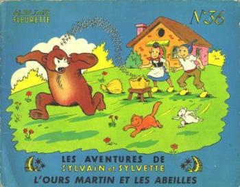 Couverture de l'album Sylvain et Sylvette (Albums Fleurette) - 36. L'ours Martin et les abeilles