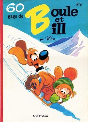 Couverture de l'album Boule & Bill - 6. 60 gags de Boule et Bill n° 6