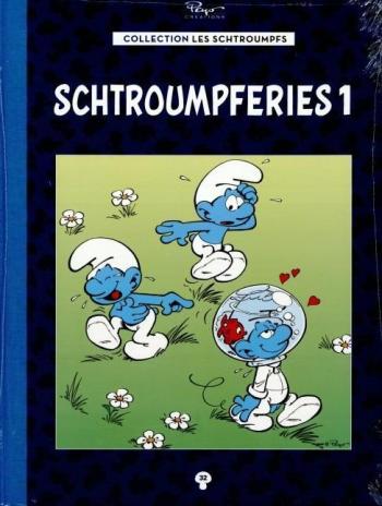 Couverture de l'album Les Schtroumpfs (Collection Hachette) - 32. Schtroumpferies 1