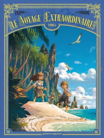 Couverture de l'album Le Voyage extraordinaire - 5. Les Îles mystérieuses 2/3