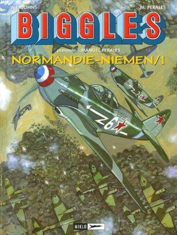 Couverture de l'album Biggles présente... / Airfiles - 9. Normandie-Niemen/1