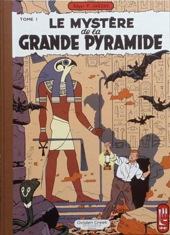 Couverture de l'album Blake et Mortimer (Dargaud et Le Lombard) - 3. Le Mystère de la Grande Pyramide - Tome 1