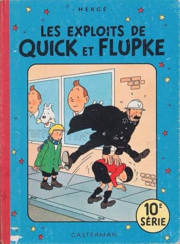 Couverture de l'album Les Exploits de Quick et Flupke - 10. 10e Série