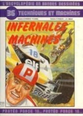 Couverture de l'album L'Encyclopédie en bandes dessinées - 36. Infernales machines