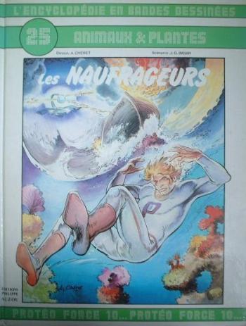 Couverture de l'album L'Encyclopédie en bandes dessinées - 25. Les Naufrageurs