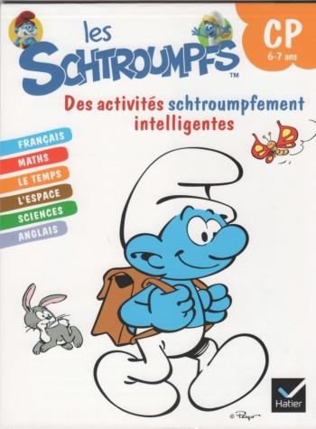 Couverture de l'album Les Schtroumpfs (Divers) - HS. Des activités schtroumpfement intelligentes ( CP 6-7 ans )
