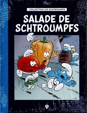 Couverture de l'album Les Schtroumpfs (Collection Hachette) - 33. Salade de schtroumpfs