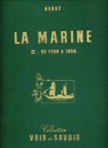 Couverture de l'album Tintin Raconte - 5. La Marine II - De 1700 à 1850