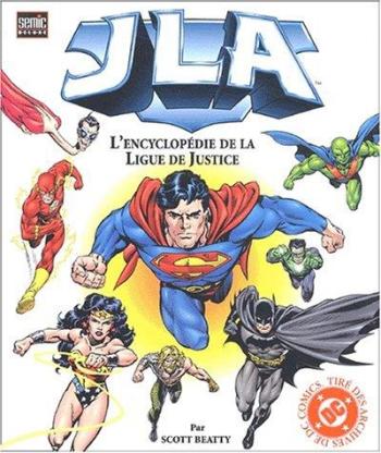 Couverture de l'album JLA. L'encyclopédie de la Ligue de Justice (One-shot)