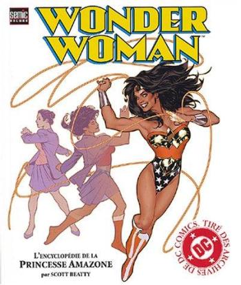 Couverture de l'album Wonder Woman : L'encyclopédie de la Princesse Amazone (One-shot)