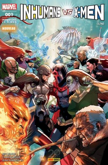 Couverture de l'album Inhumans vs X-Men - 1. Chapitre 1