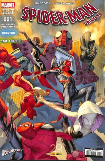 Couverture de l'album Spider-Man Universe (V3) - 1. Méli-mélo de mondes