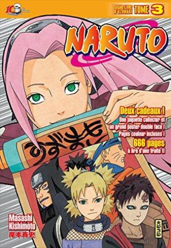 Couverture de l'album Naruto (Edition Collector) - 3. Tome 3