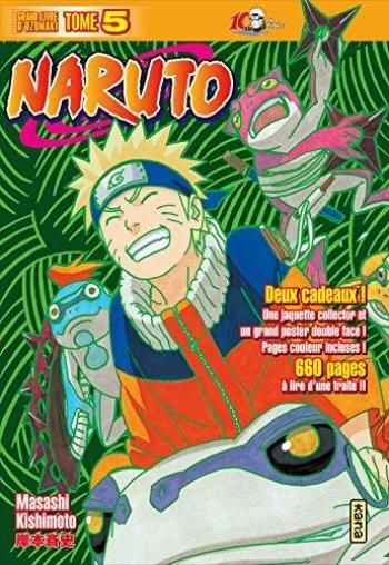 Couverture de l'album Naruto (Edition Collector) - 5. Tome 5