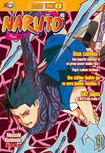 Couverture de l'album Naruto (Edition Collector) - 8. Tome 8