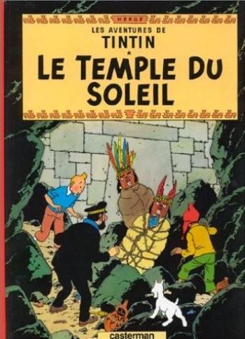 Couverture de l'album Les Aventures de Tintin - 14. Le Templs du soleil
