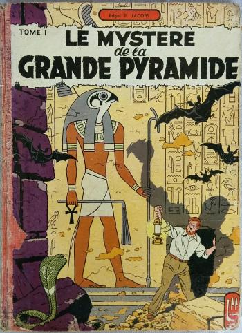 Couverture de l'album Blake et Mortimer (Dargaud et Le Lombard) - 3. Le mystère de la grande pyramide (I)