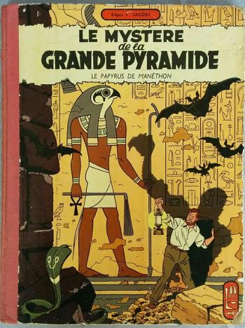 Couverture de l'album Blake et Mortimer (Dargaud et Le Lombard) - 3. Le mystère de la grande pyramide (Le papyrus de Manéthon)