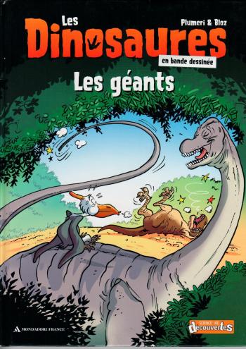 Couverture de l'album Les Dinosaures en bande dessinée - HS. Les géants