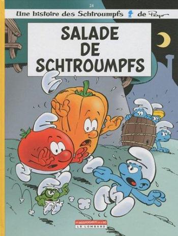 Couverture de l'album Les Schtroumpfs - 24. Salade de schtroumpfs