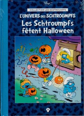 Couverture de l'album Les Schtroumpfs (Collection Hachette) - 36. Les Schtroumpfs fêtent Halloween