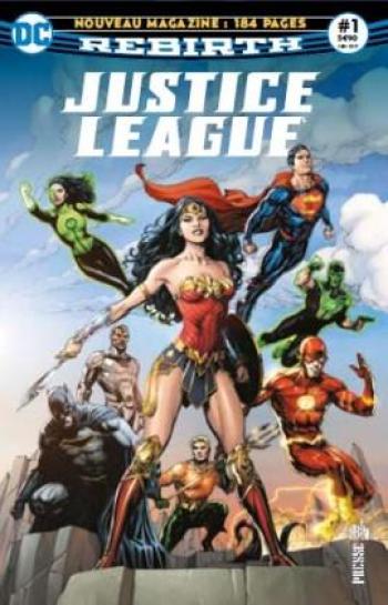 Couverture de l'album Justice League Rebirth (Urban Presse) - 1. La ligue de Justice accueille de nouveaux membres !