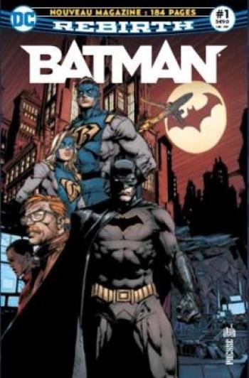Couverture de l'album Batman Rebirth (Urban Presse) - 1. Le retour de Batman !